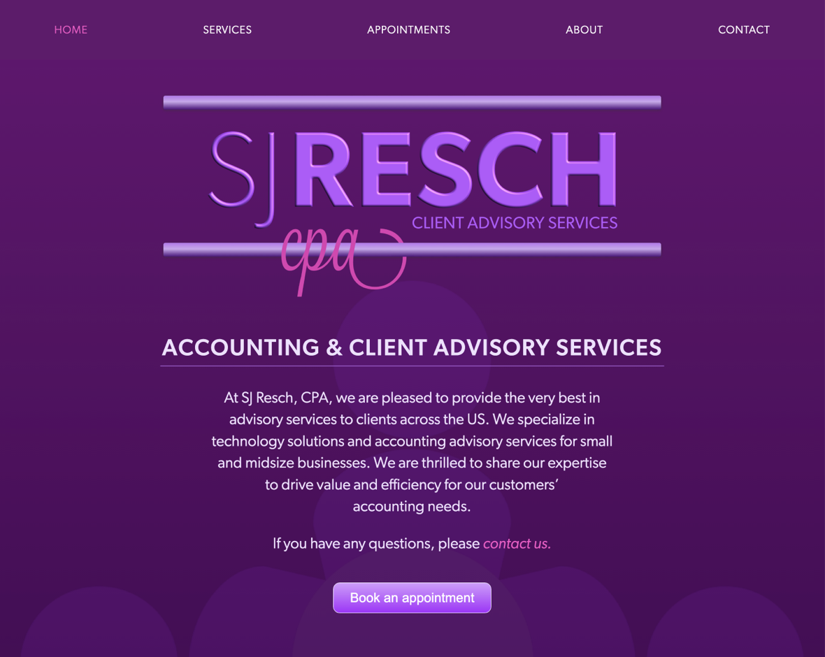 Samantha J Resch CPA home page