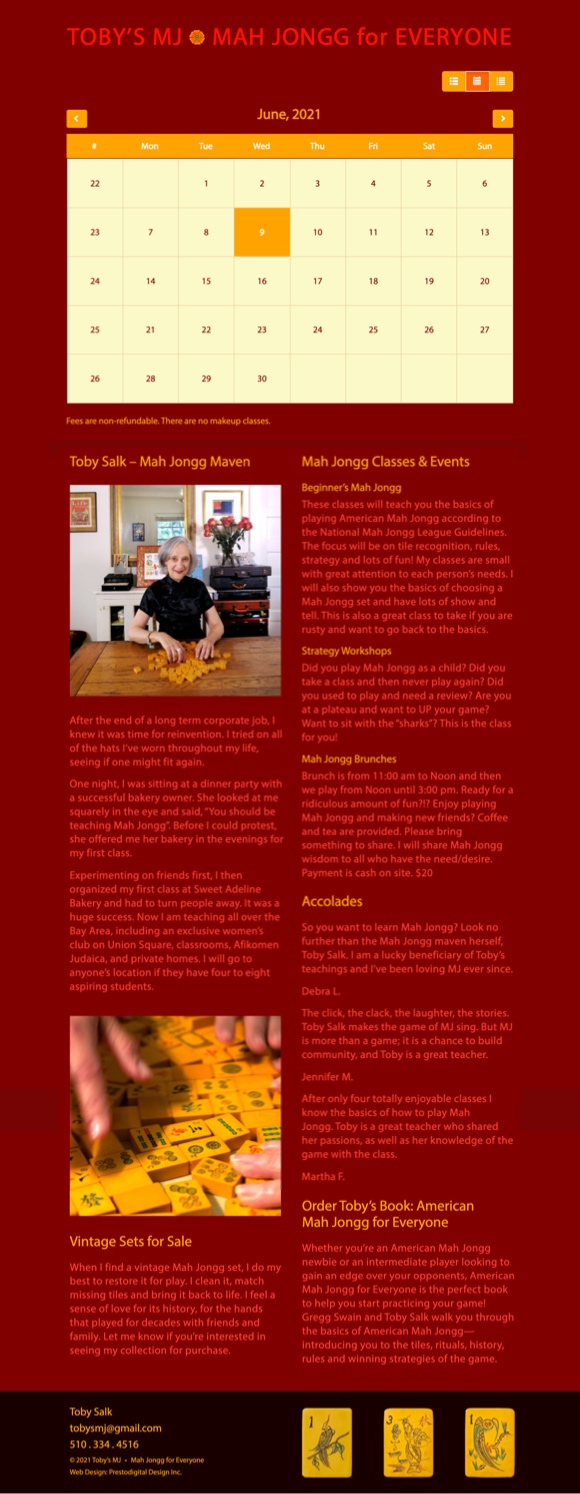 Mah Johngg for Everyone interior page